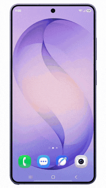 airdrop på en samsung-telefon